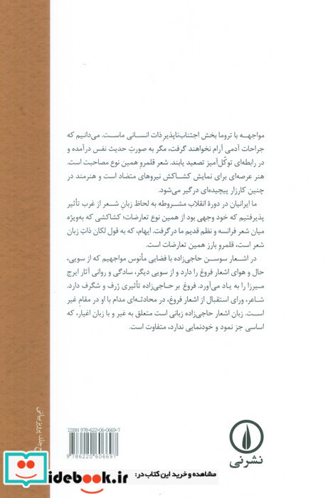 زخم هایش مجموعه شعر