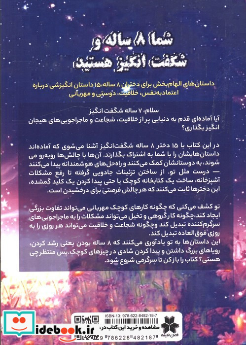 شما 8 ساله و شگفت انگیز هستید