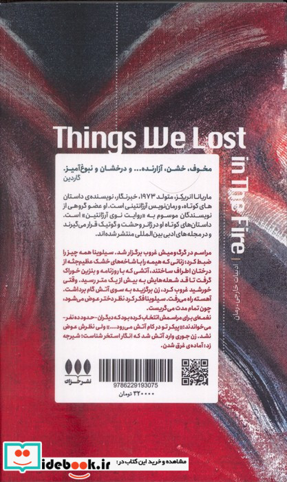 چیزهایی که در آتش باختیم