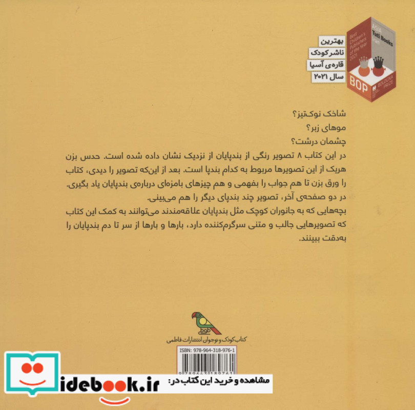 بندپایان از سر تا دم