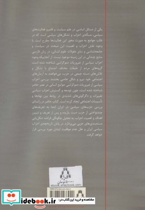 جستاری بر عوامل بازدارنده احزاب سیاسی در ایران
