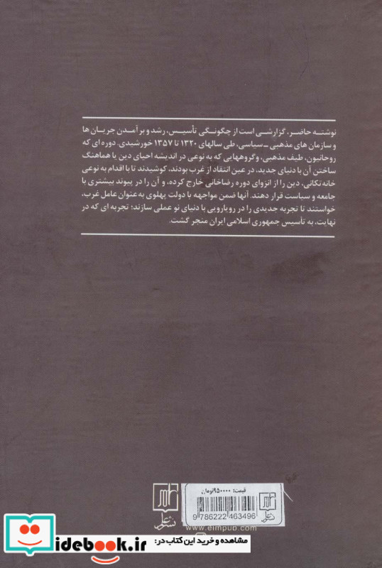 جریان ها و سازمان های مذهبی سیاسی ایران