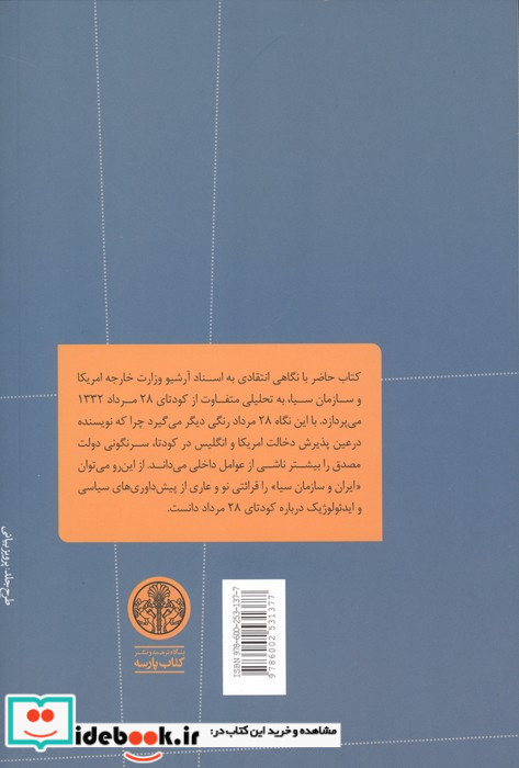 ایران و سازمان سیا بازنگری در سقوط دولت مصدق