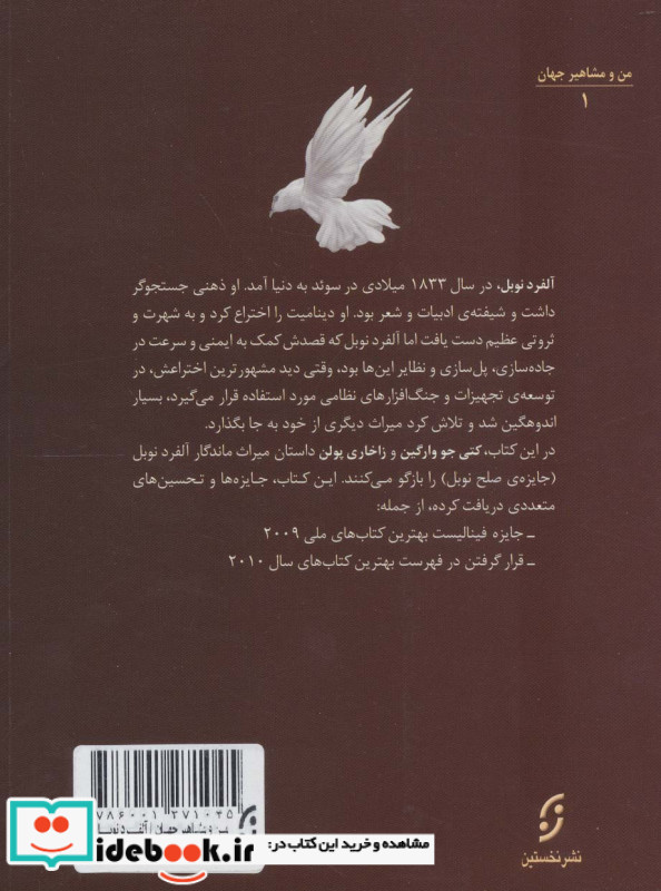 آلفرد نوبل بنیانگذار جایزه صلح نوبل