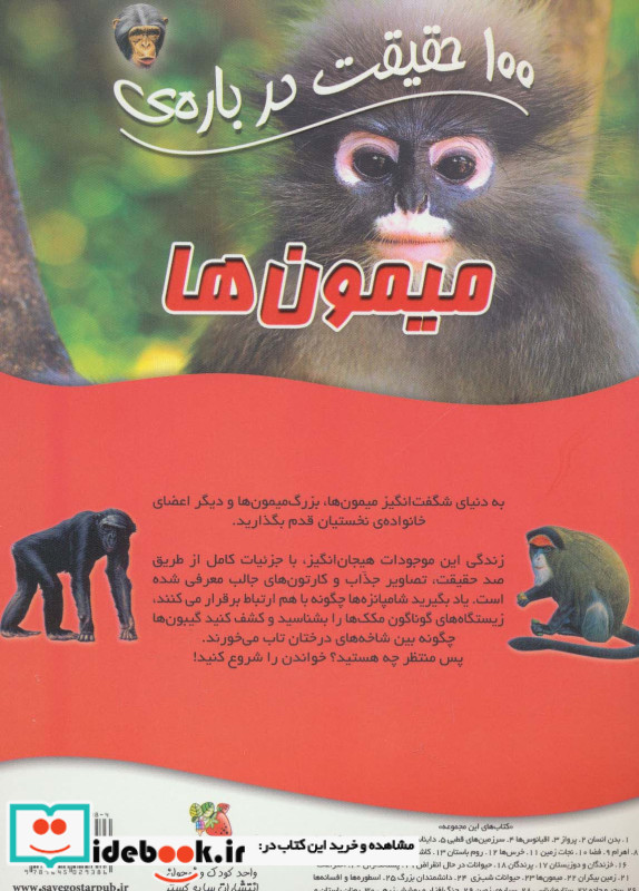 میمون ها نشر سایه گستر