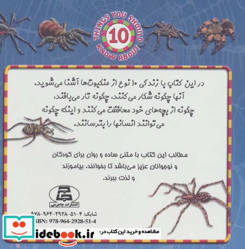 عنکبوت ها نشر جاجرمی