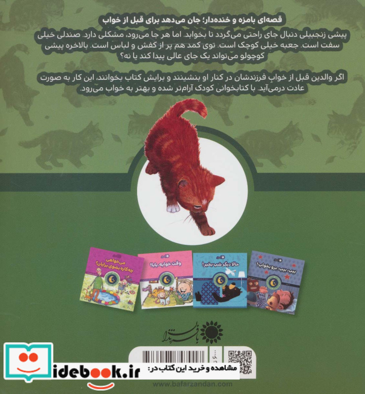 خوب بخوابی پیشی زنجبیلی