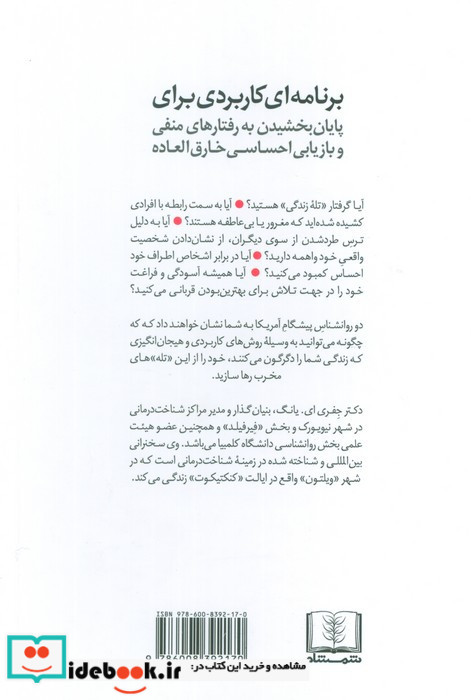زندگی خود را دوباره بیافرینید نشر شمشاد قطع رقعی