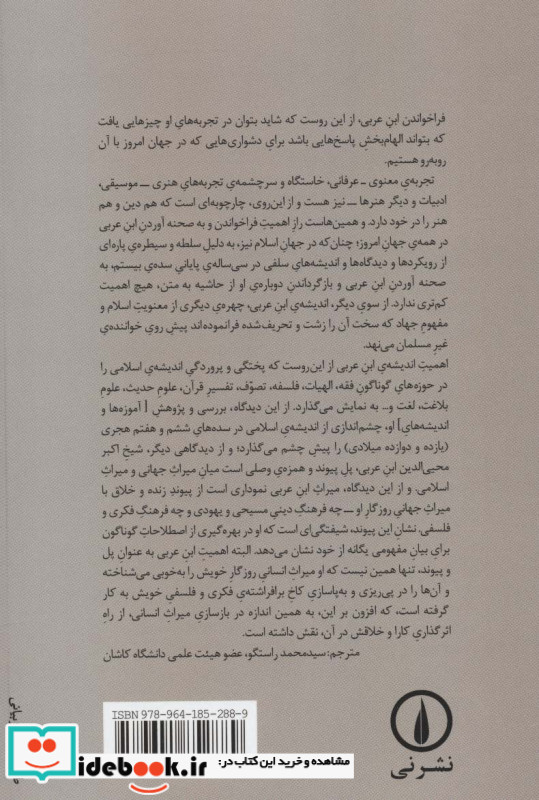 چنین گفت ابن عربی