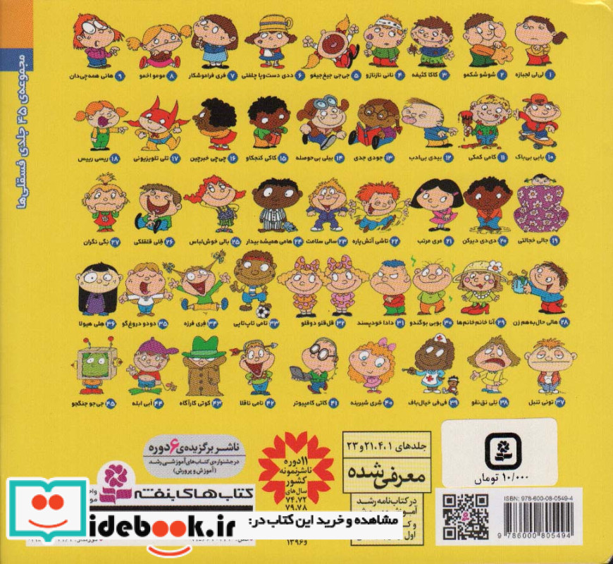 فسقلی ها 45 جی جو جنگجو قطع خشتی کوچک