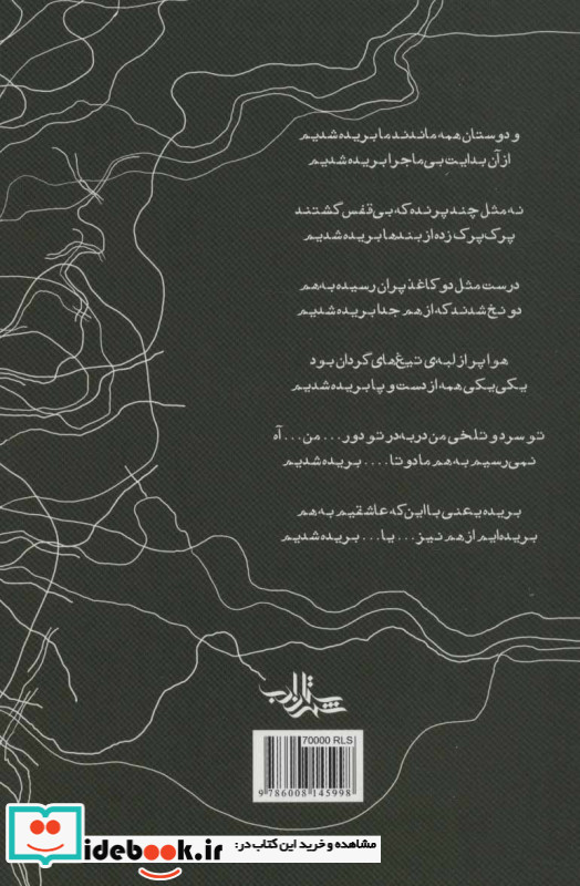 روح اندوهگین یک شاعر