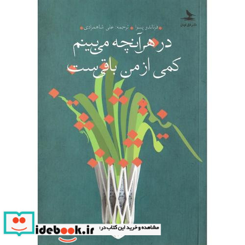 در هر آنچه میبینم کمی از من باقی ست