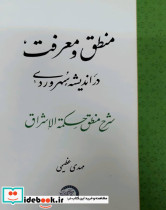 منطق و معرفت در اندیشه ی سهروردی