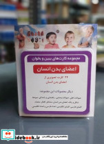 بازی کارت ببین و بخوان اعضای بدن انسان کسری تویز