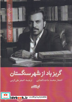 گریز باد از شهر سنگستان شمیز،رقعی،ایهام