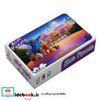 بسته پازل پارک شگفت انگیزها 48تکه باجعبه