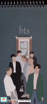 دفتر یادداشت BTS کد b1