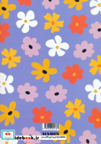 دفتر یادداشت خط دار FLOWER VALLEY طرح HOKKAIDOکد 769 - تصویر 2