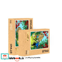 پازل شیشه ای استینو 260 تکه طرح تن تن کد 19109