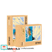 پازل شیشه ای استینو 260 تکه طرح تن تن کد 19107