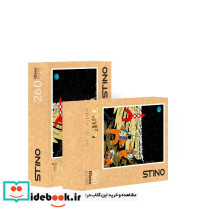 پازل شیشه ای استینو 260 تکه طرح تن تن کد 19106