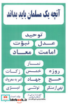 آنچه یک مسلمان باید بداند نشر راز توکل
