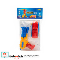 بسته اسباب بازی تفنگ ربات شونده و ماشین ربات شونده CAR & GUN