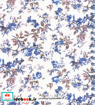 دفتر پارچه ای بدون خط قدیما کد395