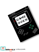 دفتر یادداشت نقطه ای RETRO طرح GAME OVER کد 964