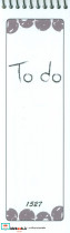 دفترچه یادداشت to do list کد 1527 سیمی 
