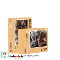 پازل شیشه ای استینو 260 تکه طرح انیمه کد 80105 باجعبه ایران فردا
