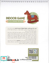 کتاب رنگ آمیزی فانتزی طرح INDOOR GAME کد 1463 سیمی شمیز رقعی حتمی - تصویر 2