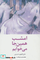 امشب همین جا می خوابم